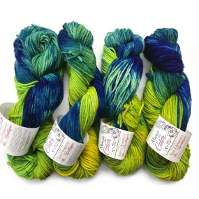 About The Color - Irises Floating in the Breeze, Worsted Suri Alpaca & Merino