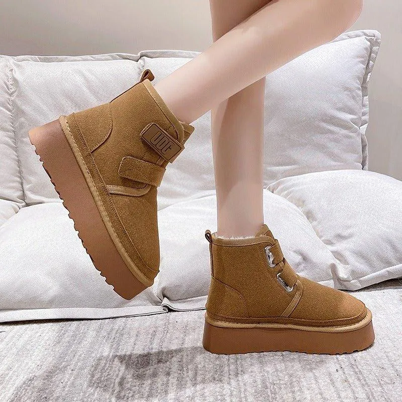 Adjustable Women's Winter Boots for Bunions