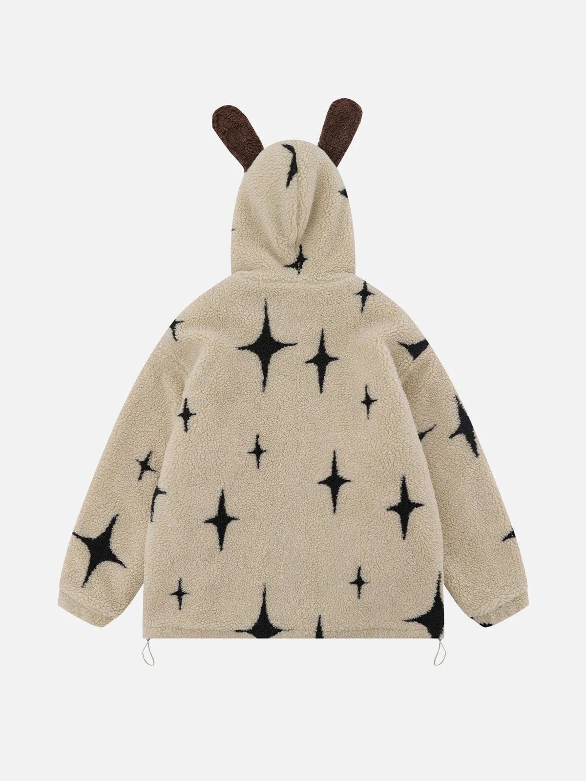 Aelfric Eden Starry Sherpa Hooded Coat