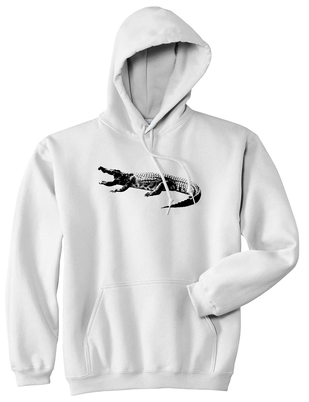 Alligator Mens Pullover Hoodie