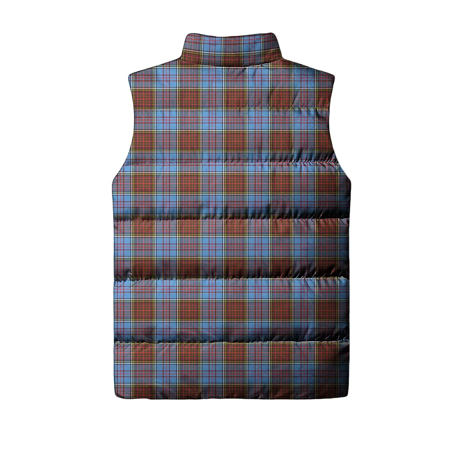 Anderson Modern Tartan Sleeveless Puffer Jacket