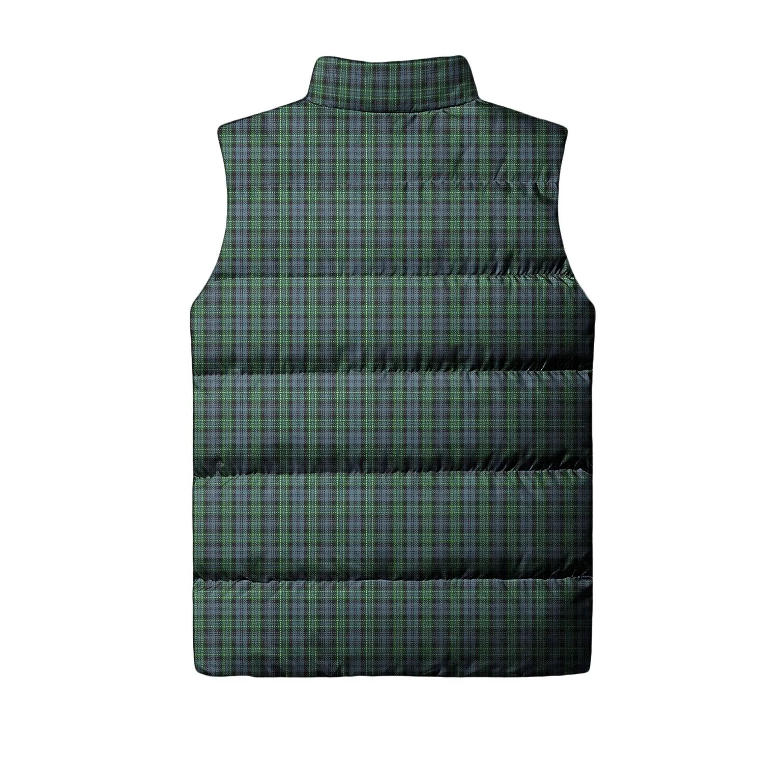 Arbuthnot Tartan Sleeveless Puffer Jacket with Family Crest