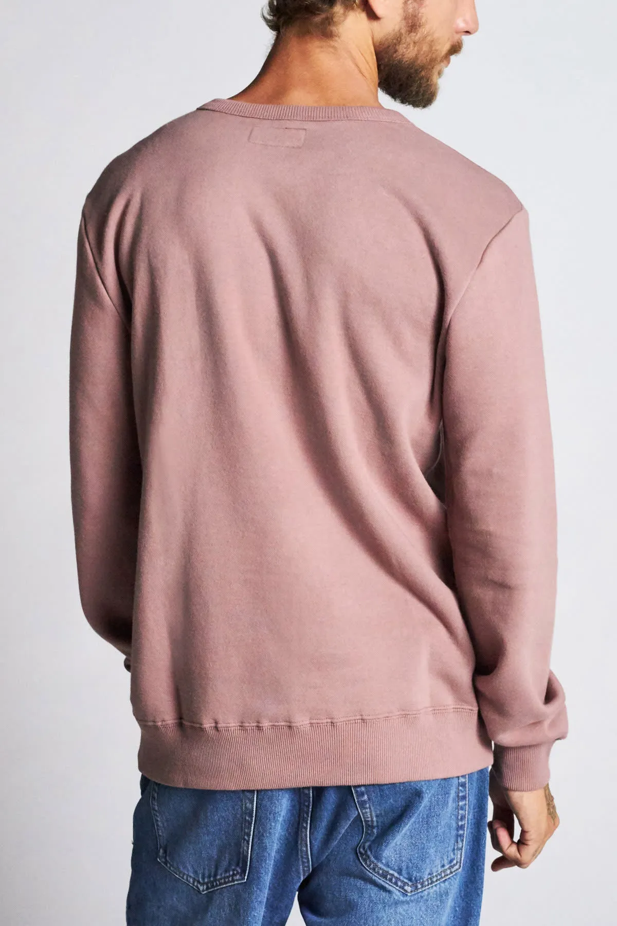 B-Shield Crew Fleece - Mauve