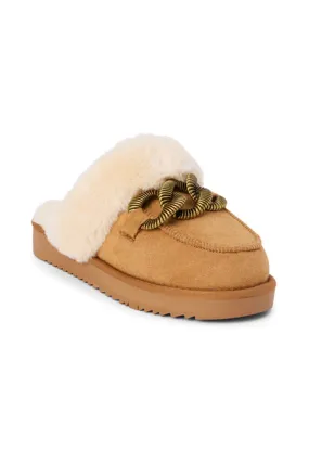 Beach by Matisse Taos Chain Slippers for Women in Chestnut | TAOS-CHESTNUT