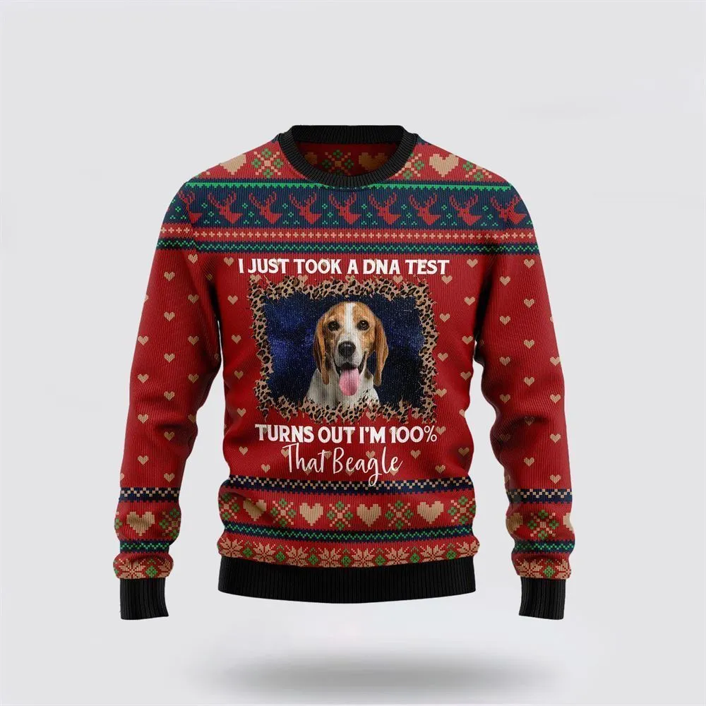 Beagle Dog Christmas Ugly Christmas Sweater For Men And Women, Gift For Christmas, Best Winter Christmas Outfit