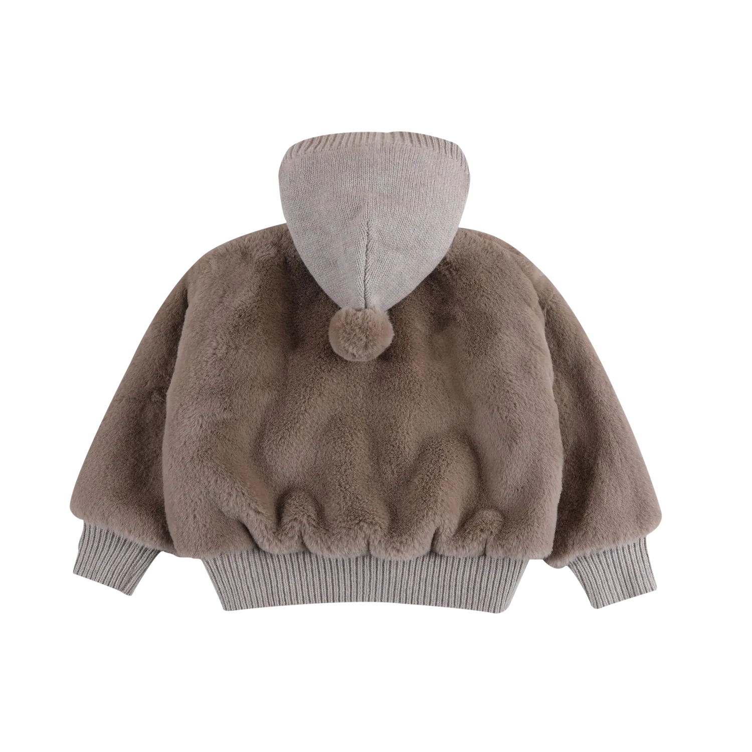 Birie Jacket | Taupe Teddy