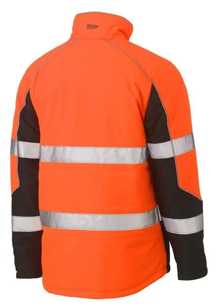 Bisley Taped Two Tone Hi Vis Puffer Jacket (BJ6829T)