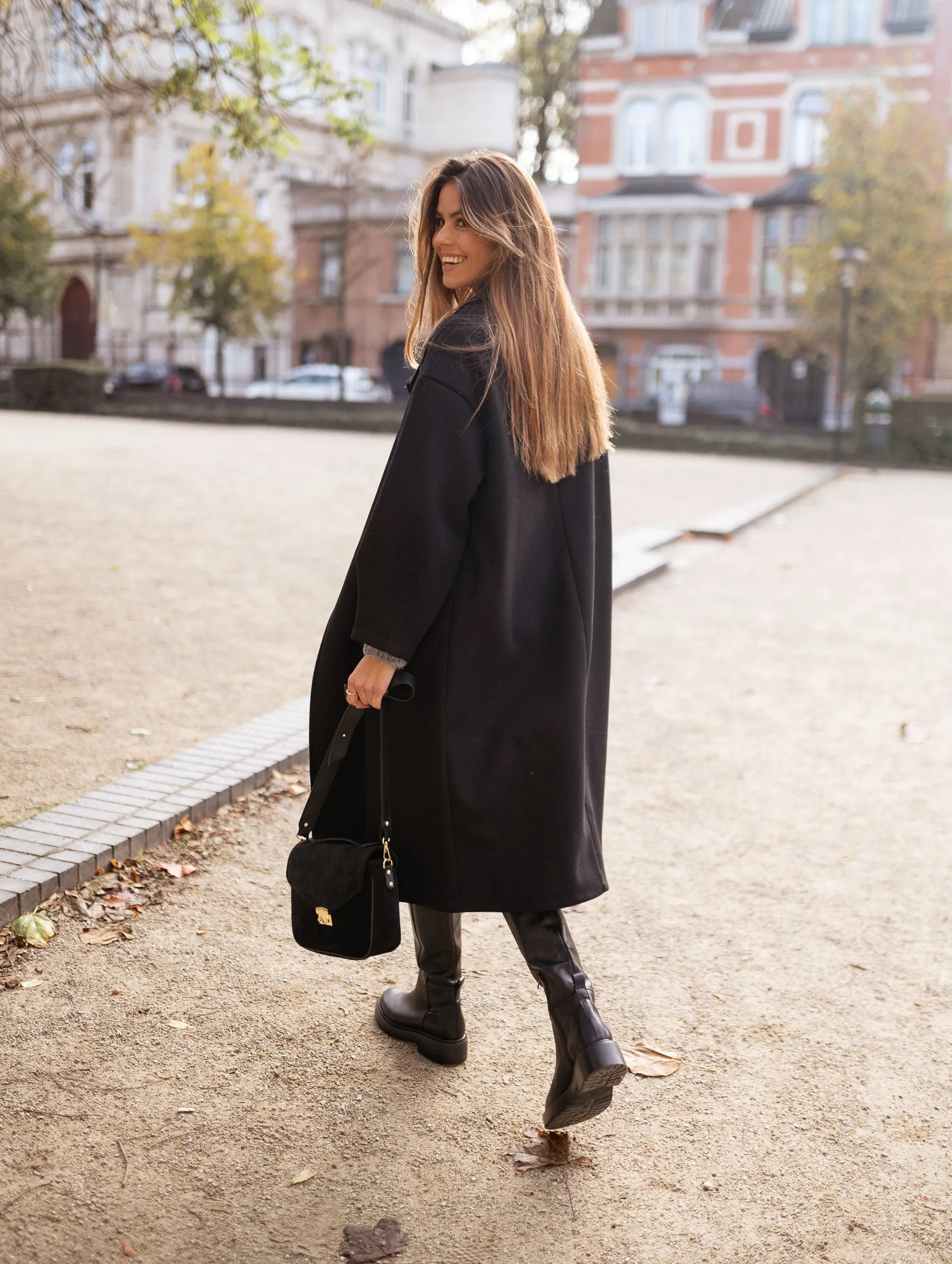 Black Ortal Coat