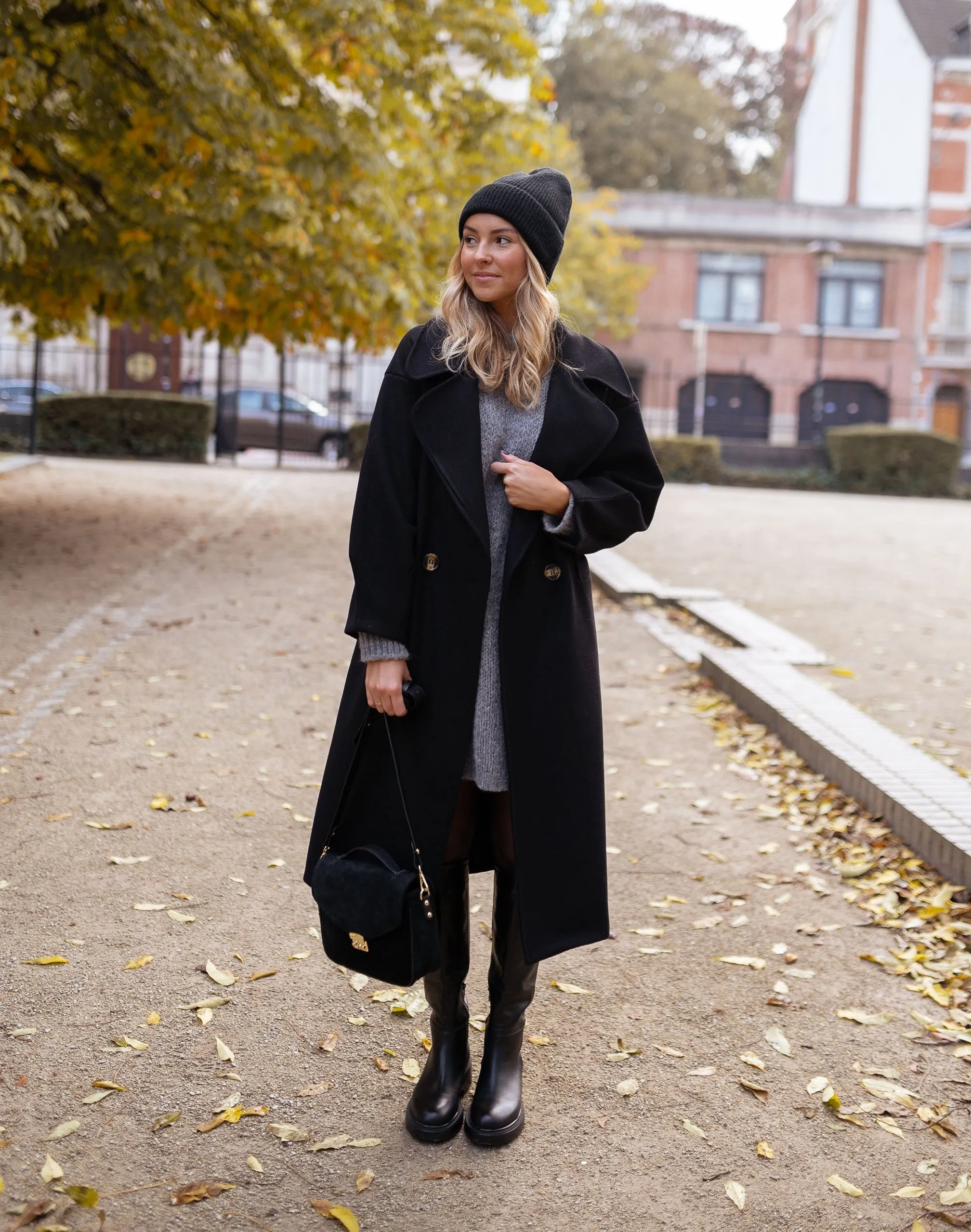 Black Ortal Coat