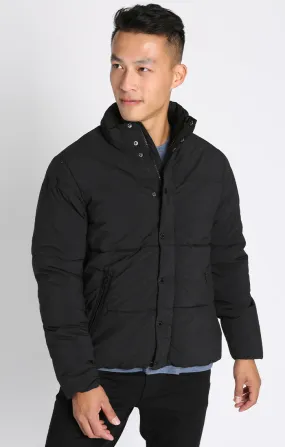 Black Sims Puffer Jacket