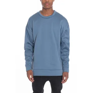 Blue Side Panel Pullover