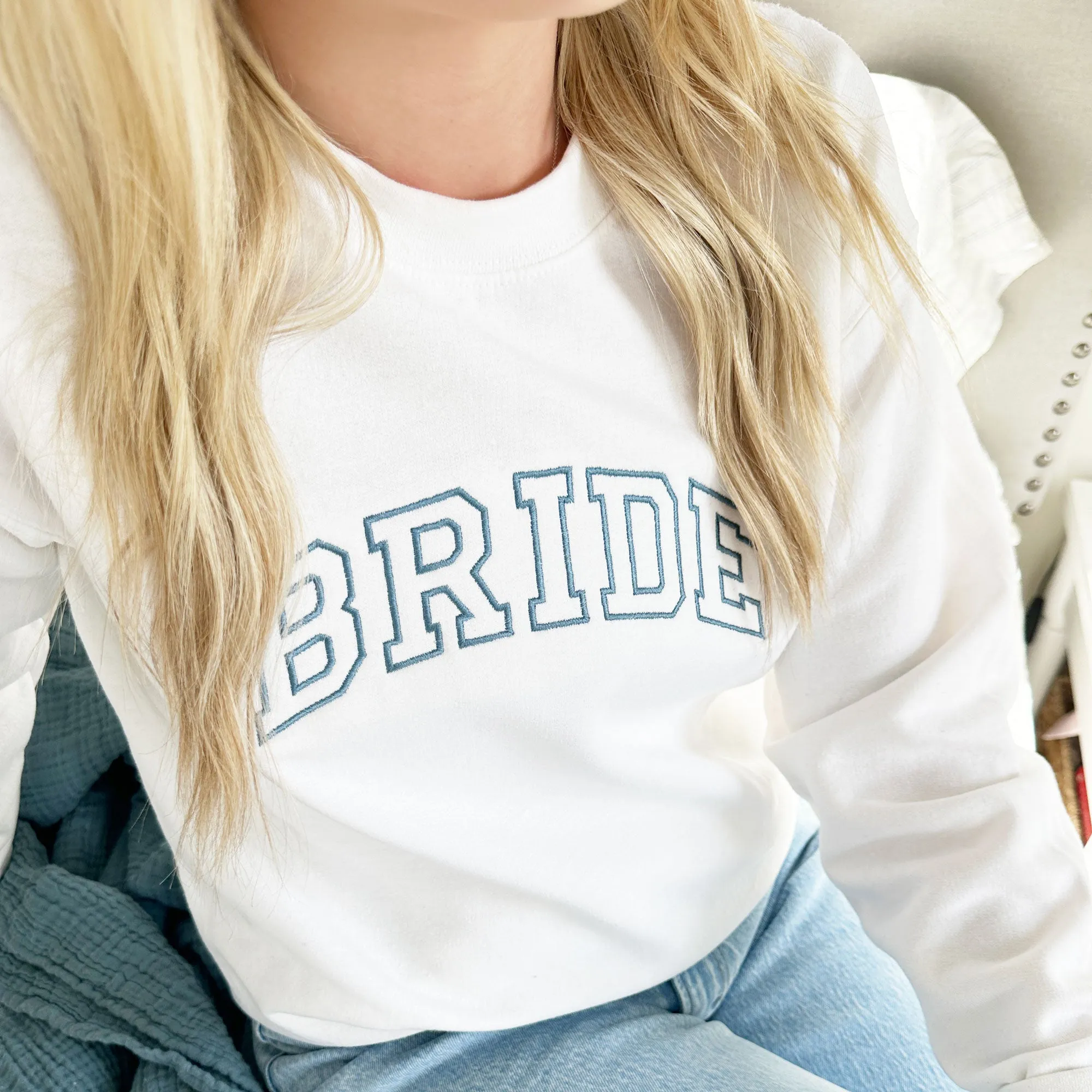 BRIDE Athletic Block Crewneck Sweatshirt