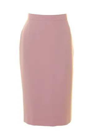 Busy Clothing Womens Dusty Pink Pencil Skirt