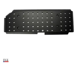 Cali Raised LED Fuel Tank Skid Plate For DCSB & AC Toyota Tacoma 2005 