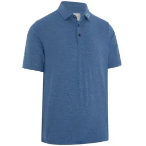 Callaway Ventilated Classic Jacquard Polo Shirt - Peacoat