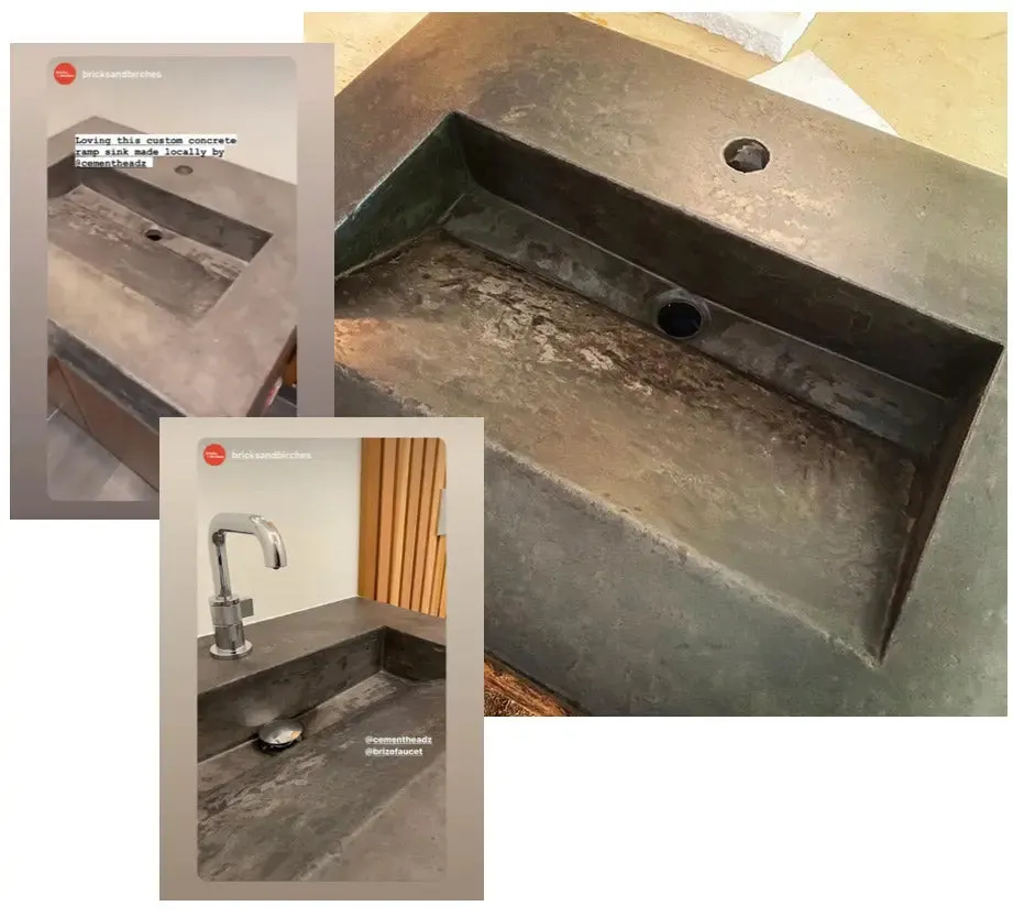 Concrete Sink Mold SDP-29 Traditional Ramp (20.25"x14.75"x6")