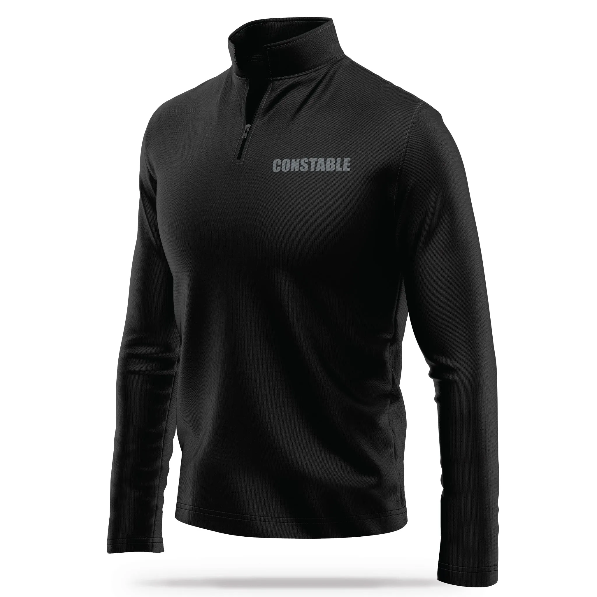 [CONSTABLE] Performance Quarter Zip [BLK/GRY]