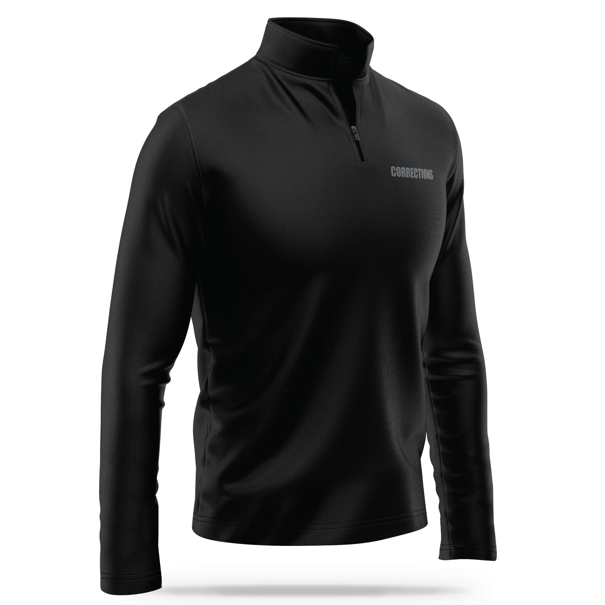 [CORRECTIONS] Performance Quarter Zip [BLK/GRY]