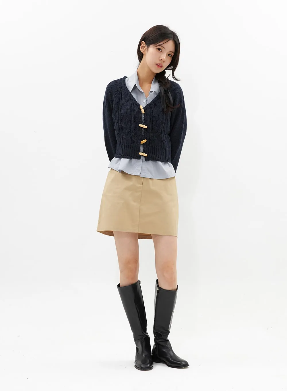 Cotton Mini Skirt OS313