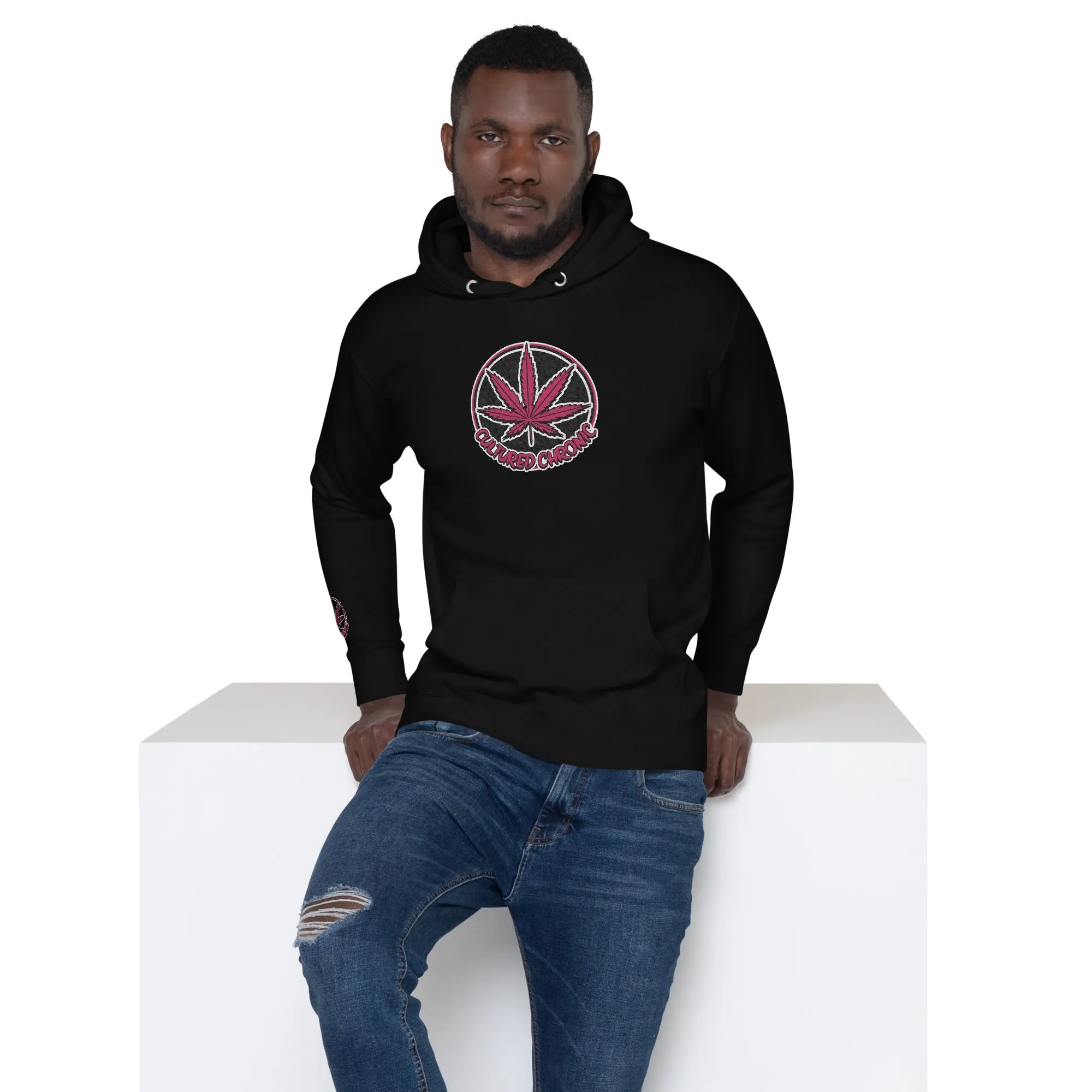 Cultured Chronic Embroidered Unisex Hoodie