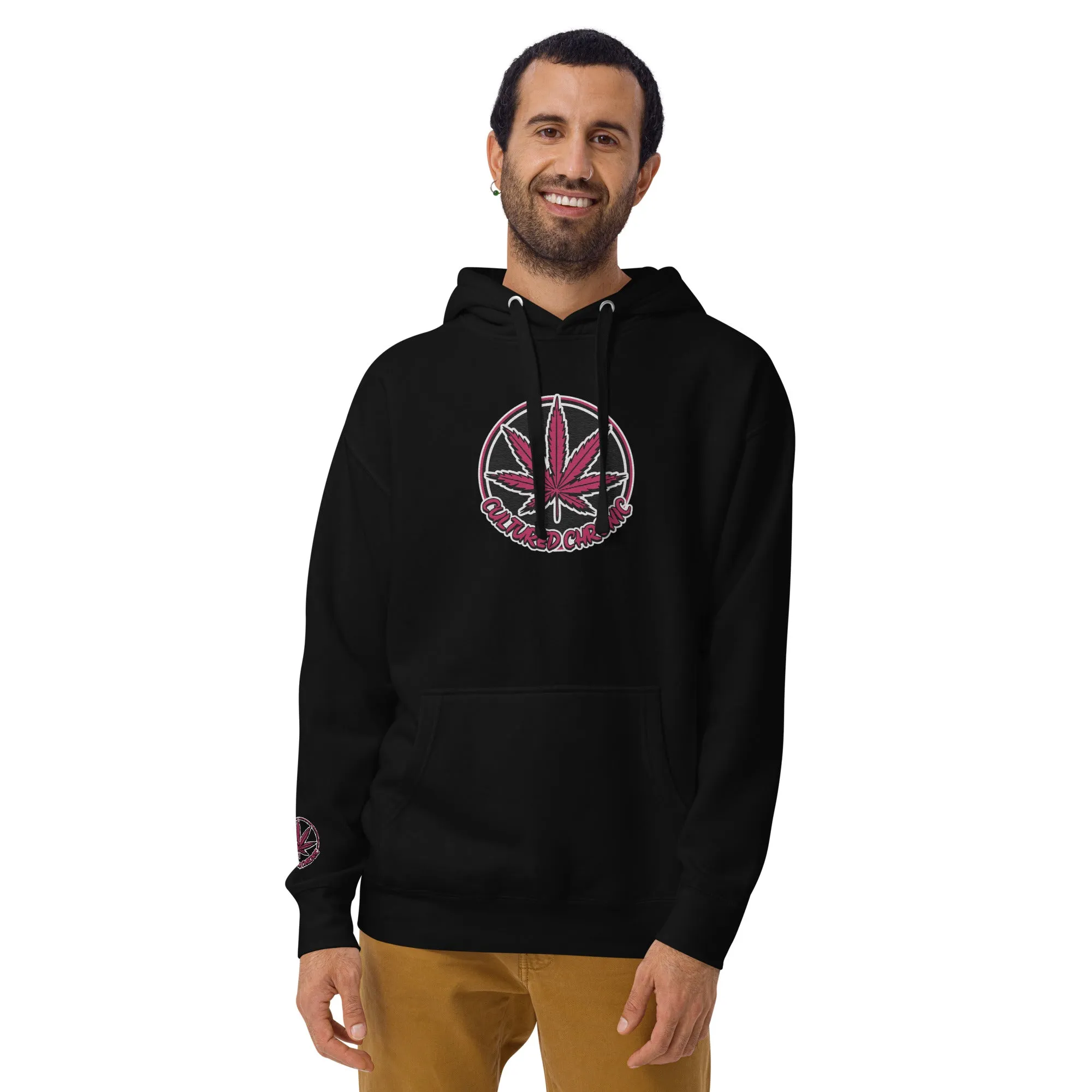 Cultured Chronic Embroidered Unisex Hoodie