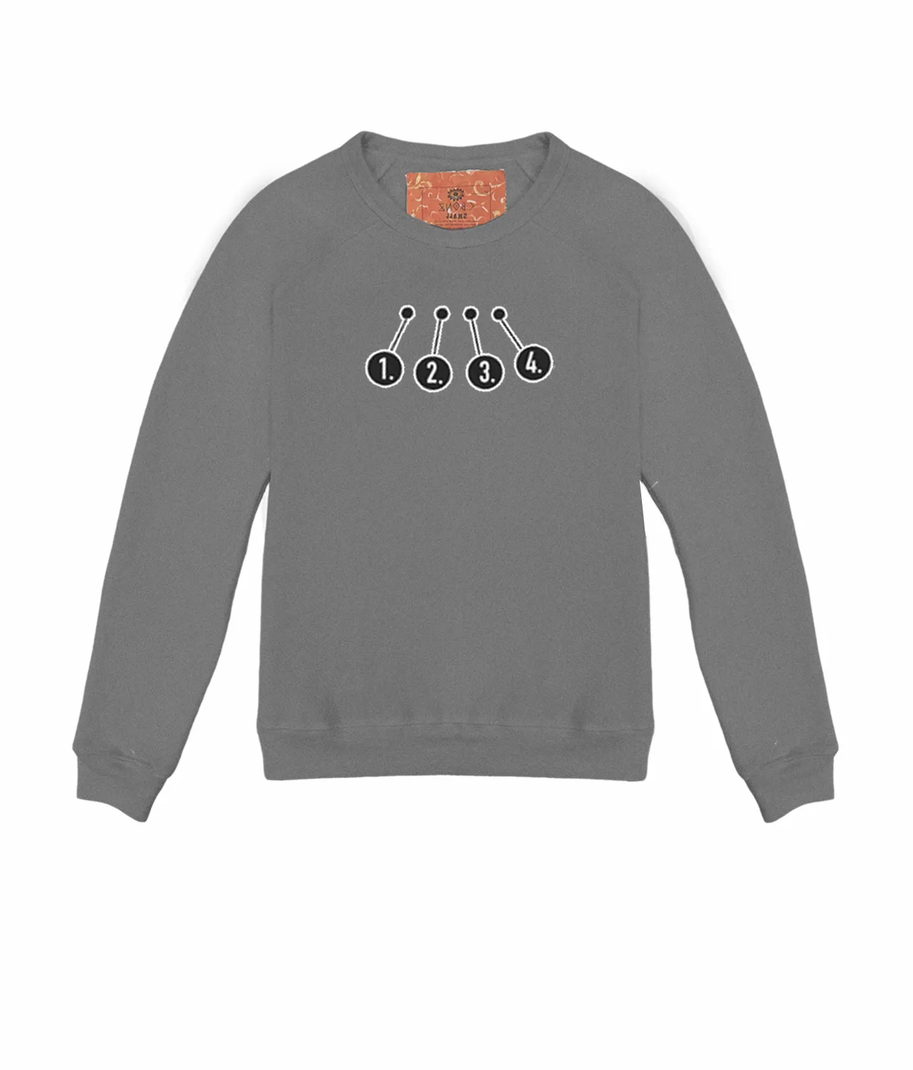 Customizable Spooky Chest Mini Embroidery Women's Classic Pullover