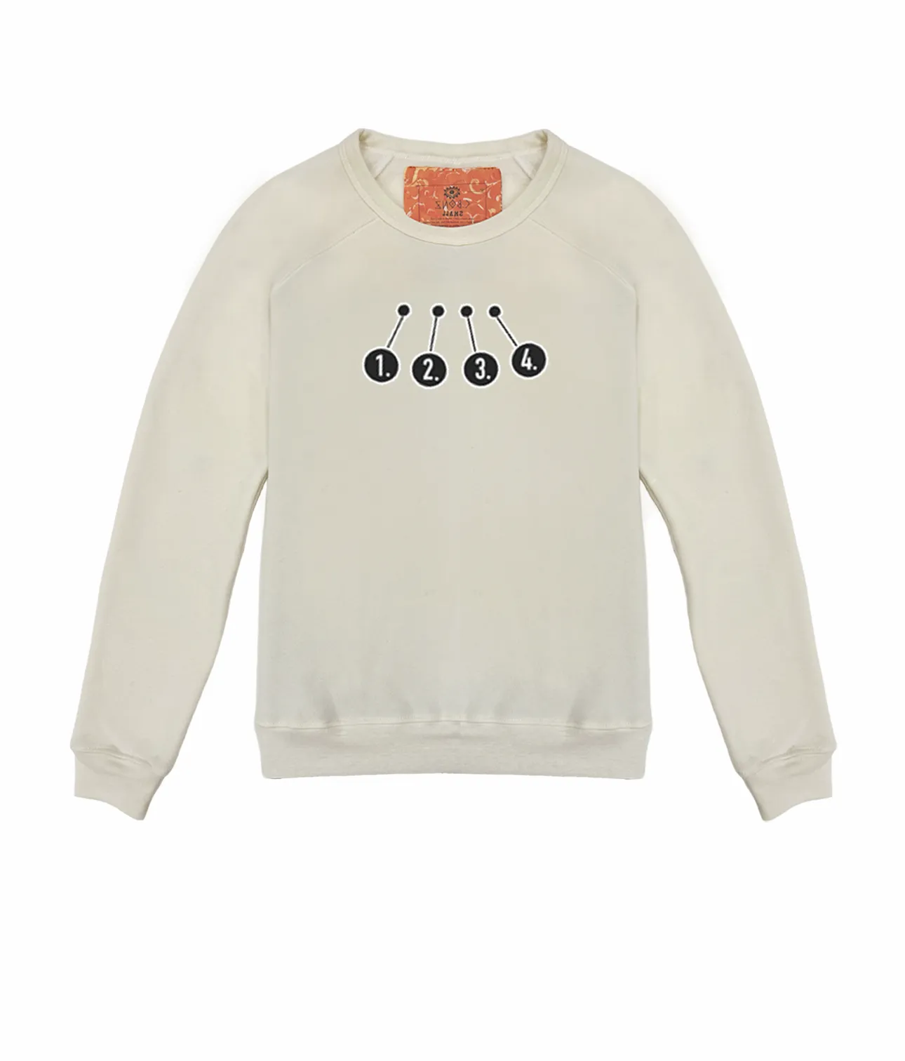 Customizable Spooky Chest Mini Embroidery Women's Classic Pullover