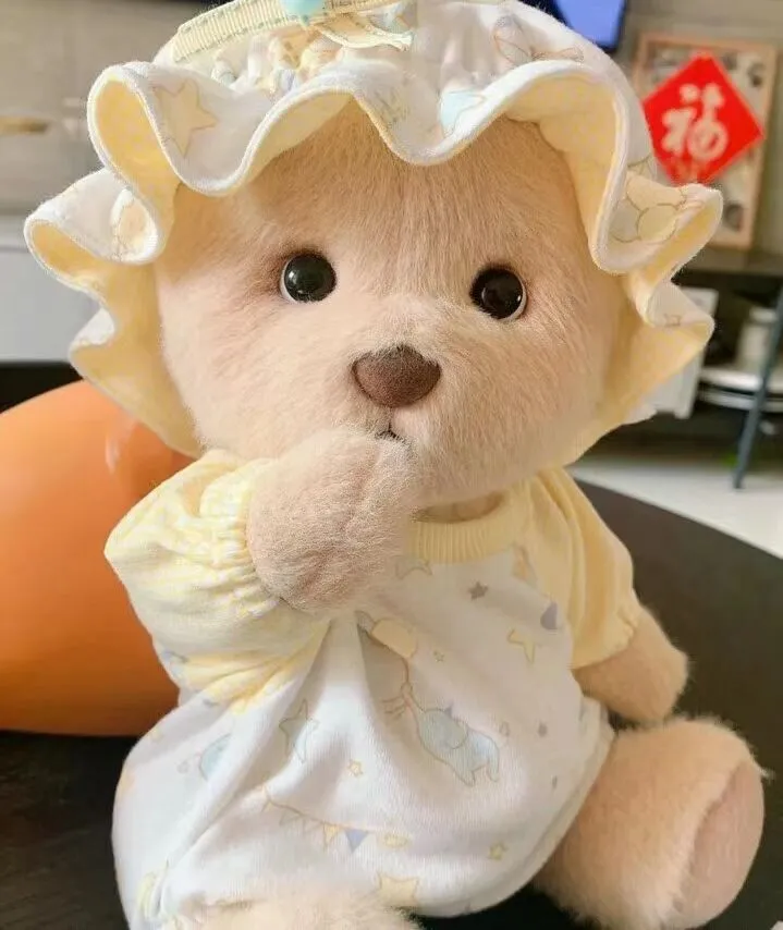 Cute Kawaii 11 inch teddy bear baby toys doll clothes