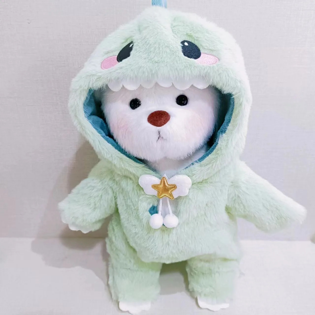 Cute Kawaii 11 inch teddy bear baby toys doll clothes