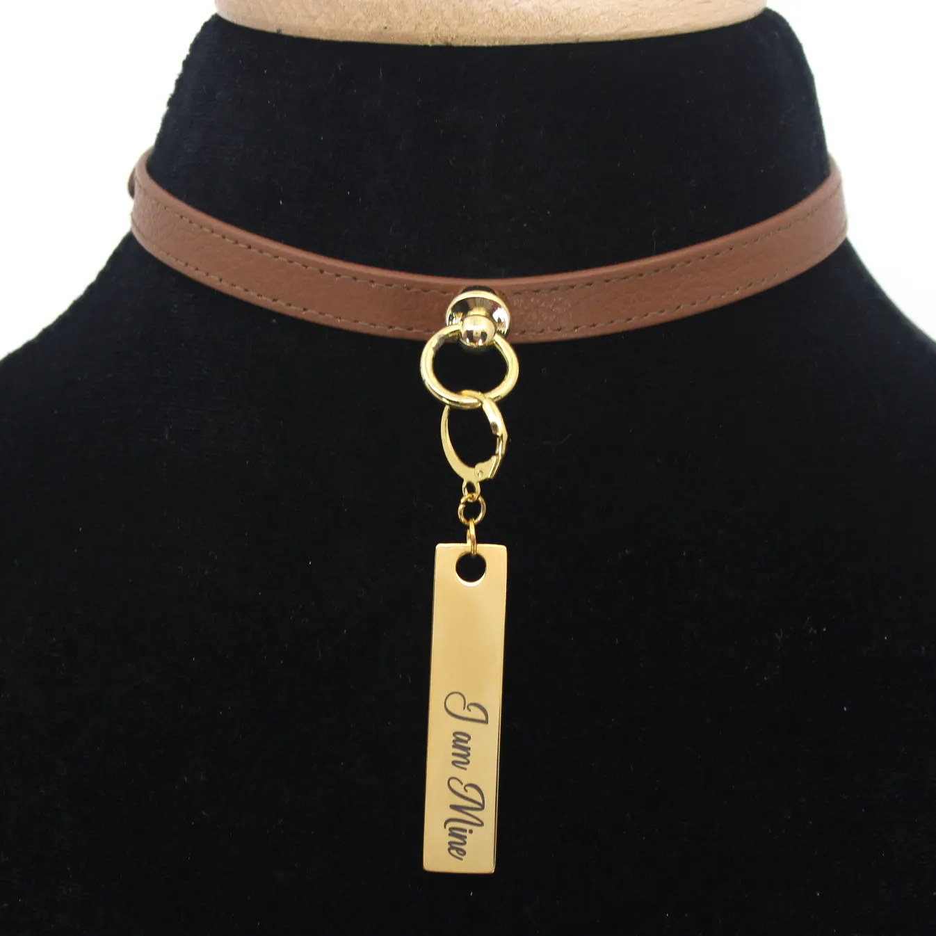 Design Your Own Steel Collar Tag - Bar