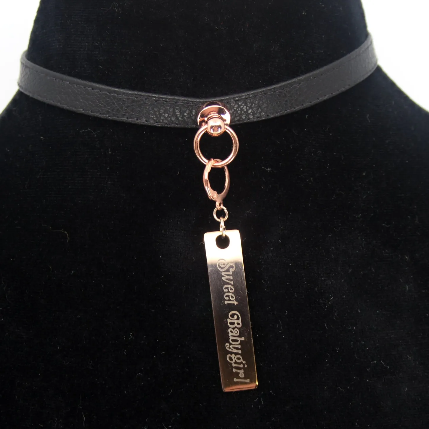 Design Your Own Steel Collar Tag - Bar