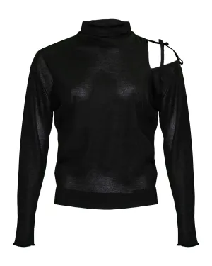 Dorothee Schumacher Drapy Fantasy Asymmetric Sweater