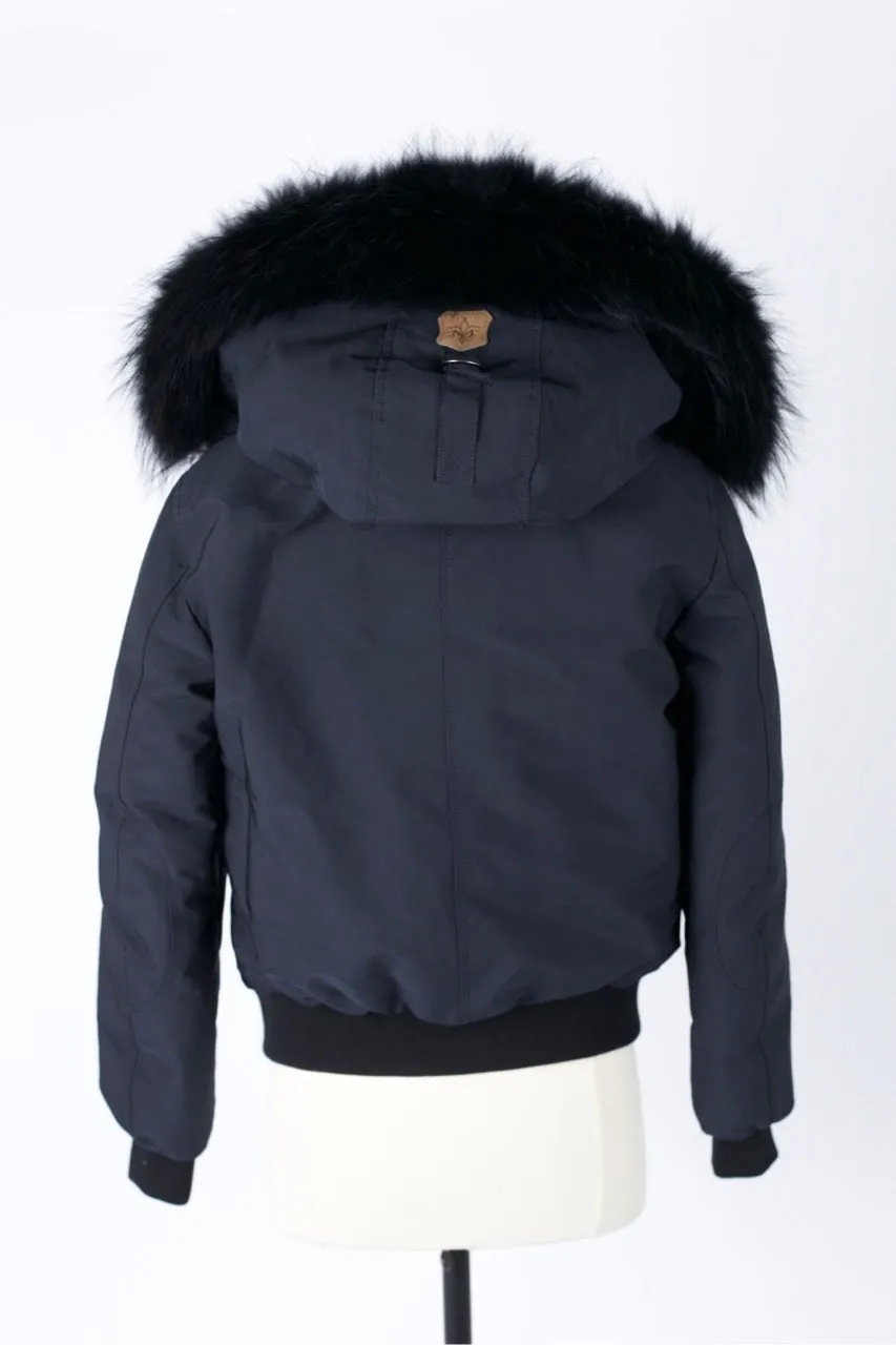 Down Puffer Jacket W/ Fur Trim