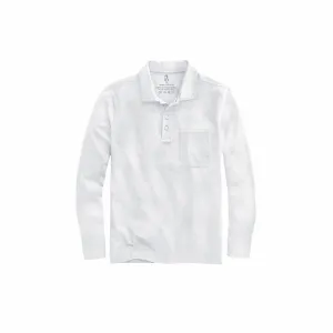 Feather Touch Cloud Cuffed Polo