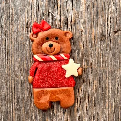 First Christmas Teddy Bear Ornament