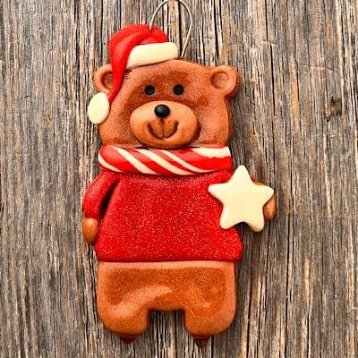 First Christmas Teddy Bear Ornament