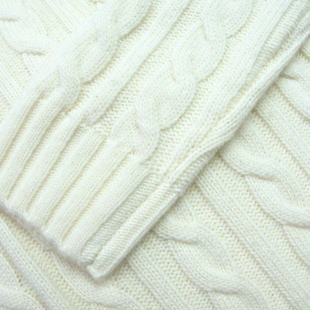 Fisherman Sweater | Winter White