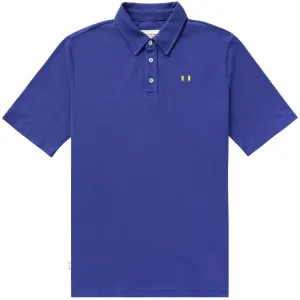 Flag Polo Shirt Royal - Unisex