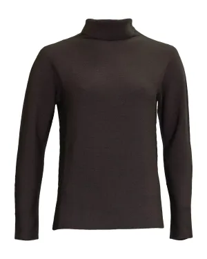 Flat Knit Turtleneck Pullover