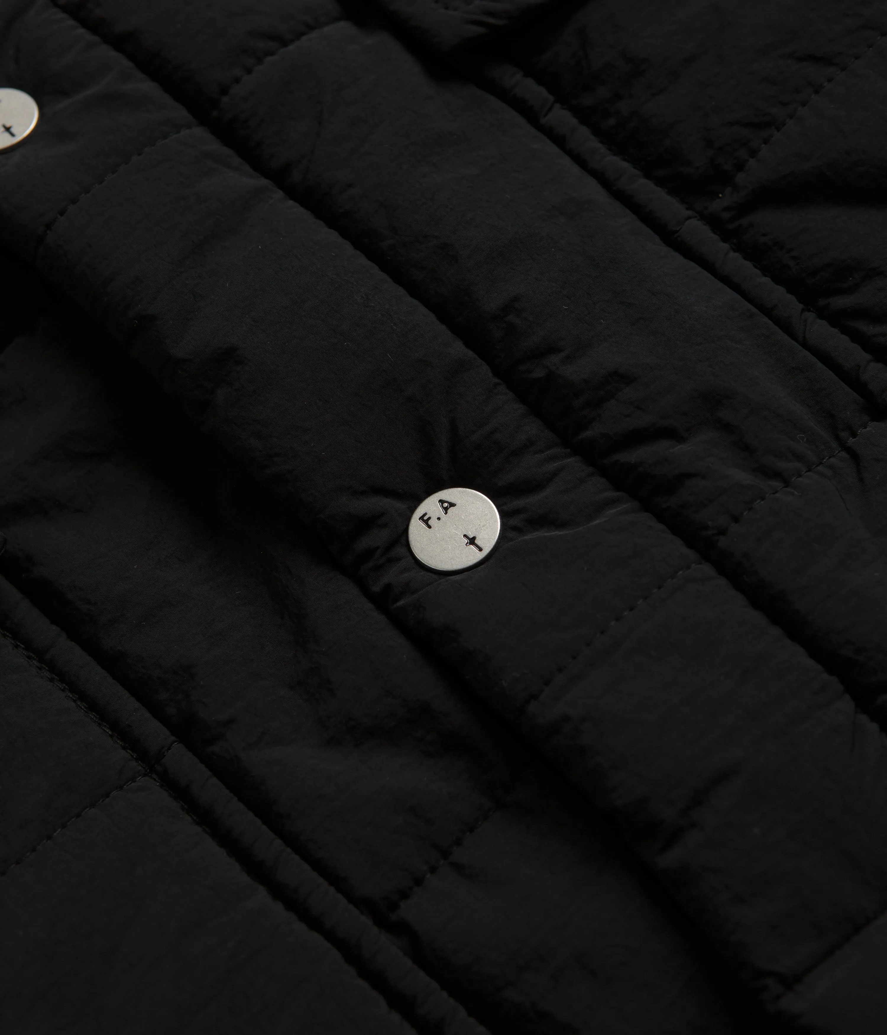 Fucking Awesome Dill Racing Puffer Jacket - Black