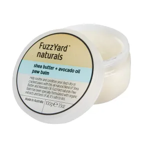 Fuzzyard Naturals Shea Butter   Avocado Oil Paw Balm 100g