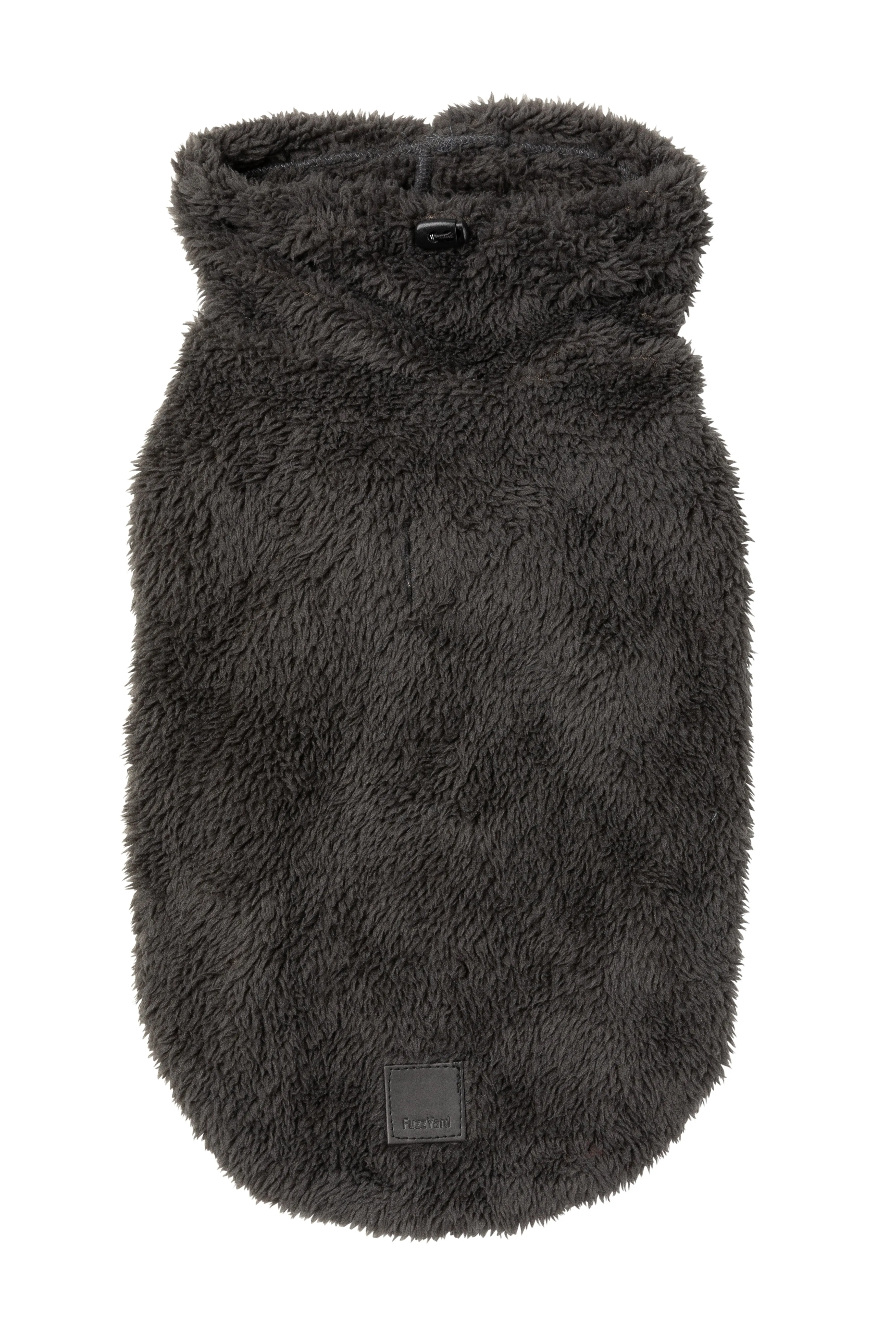 FuzzYard Turtle Teddy Dog Sweater Carbon Black