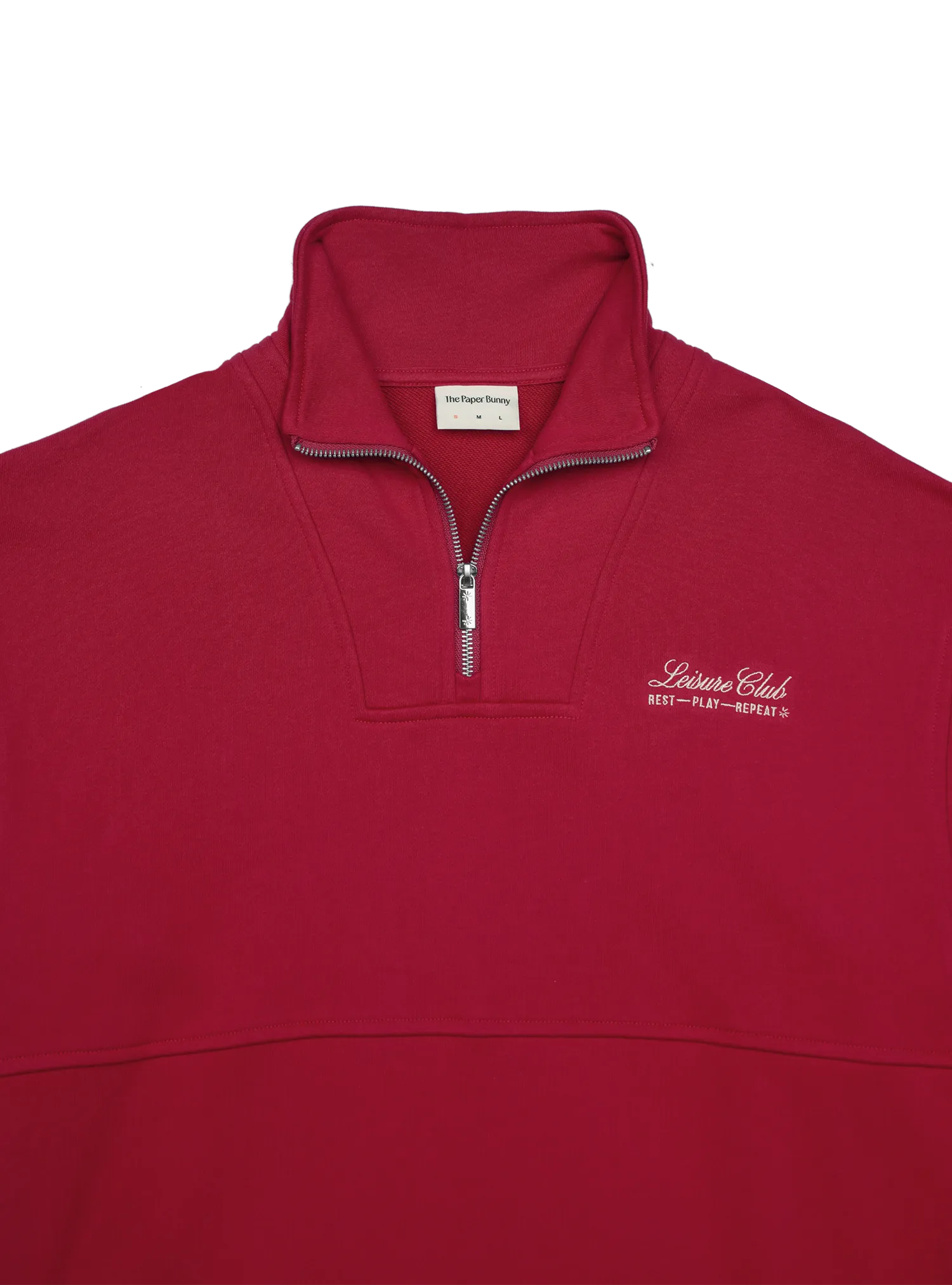 Half Zip Sweater (Merlot)