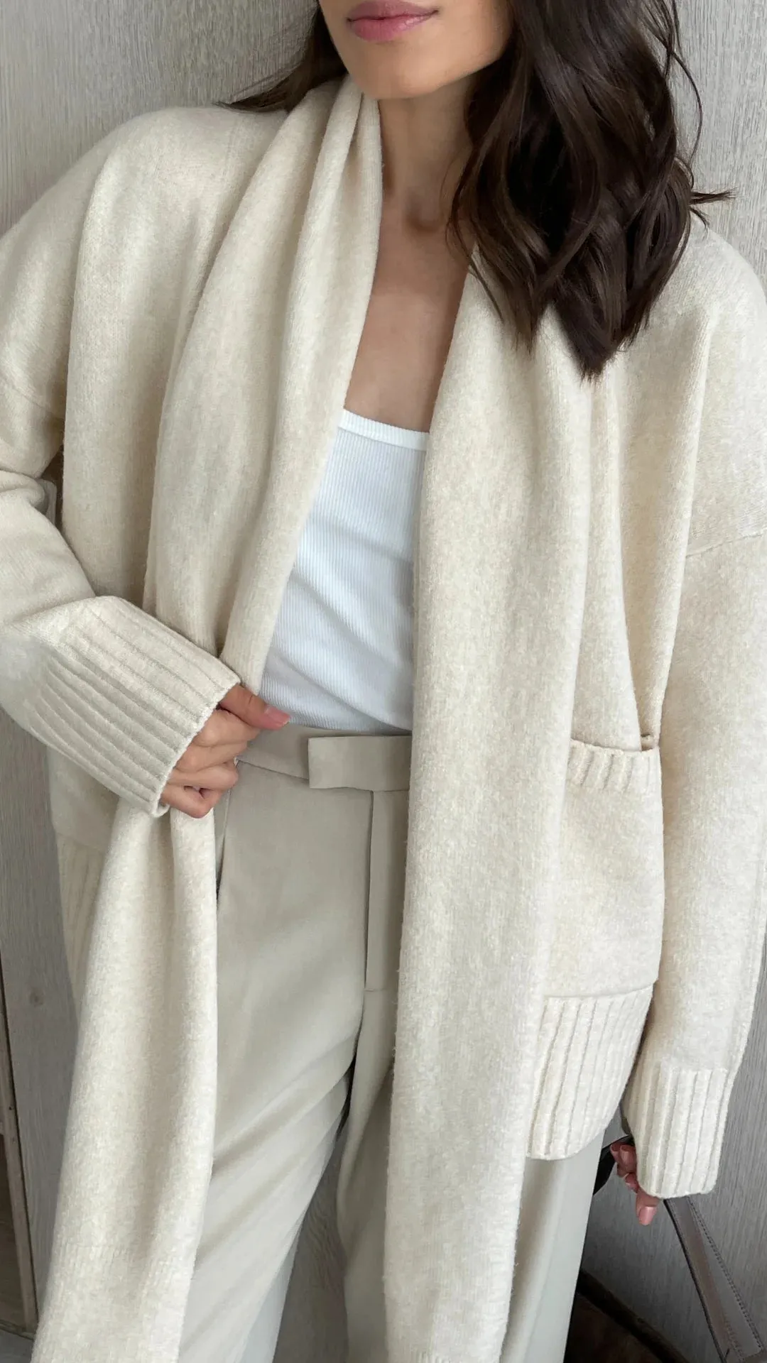 Harper | Cardigan   Scarf