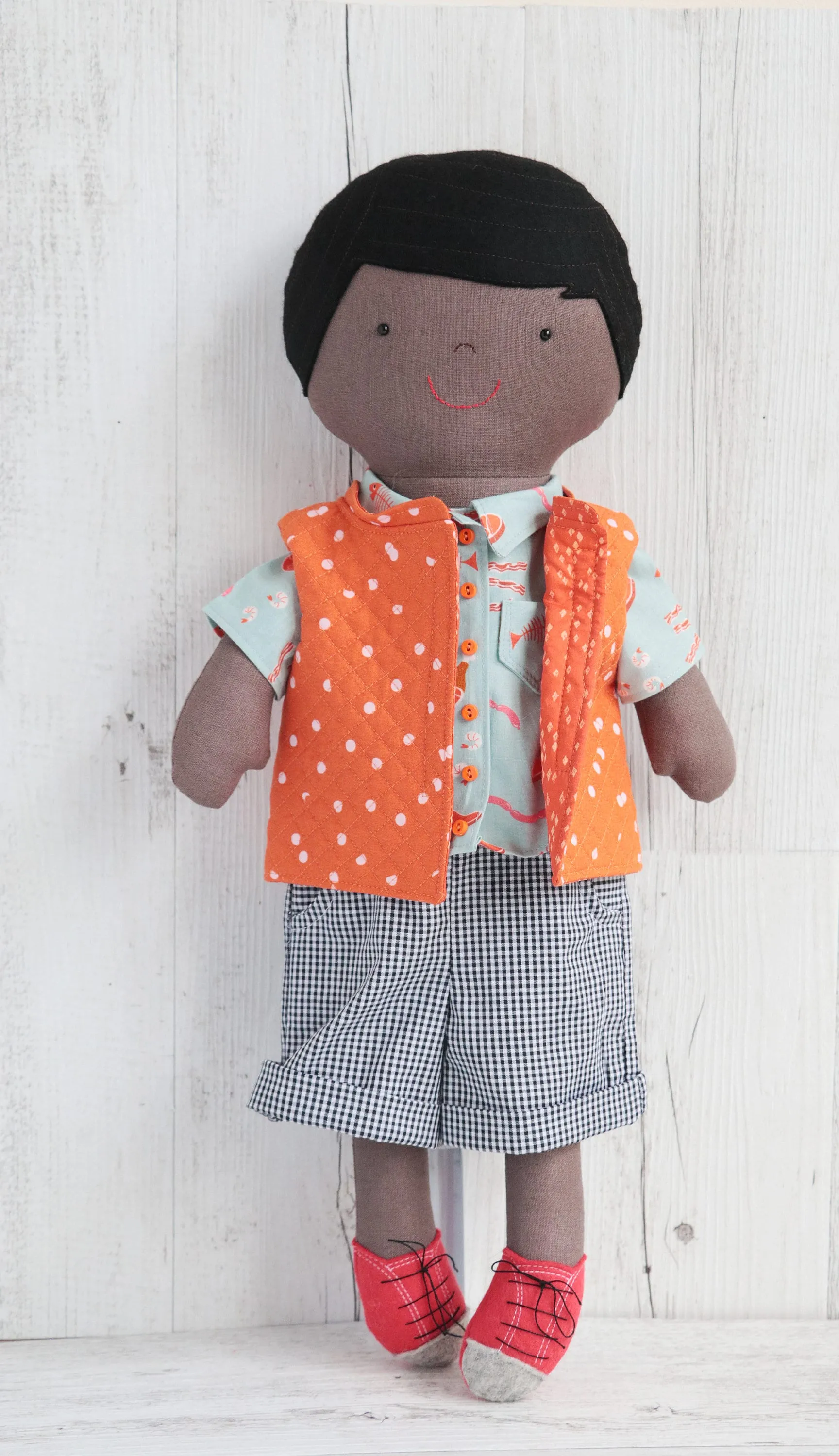 Henry: Boy doll with lots of clothes sewing pattern