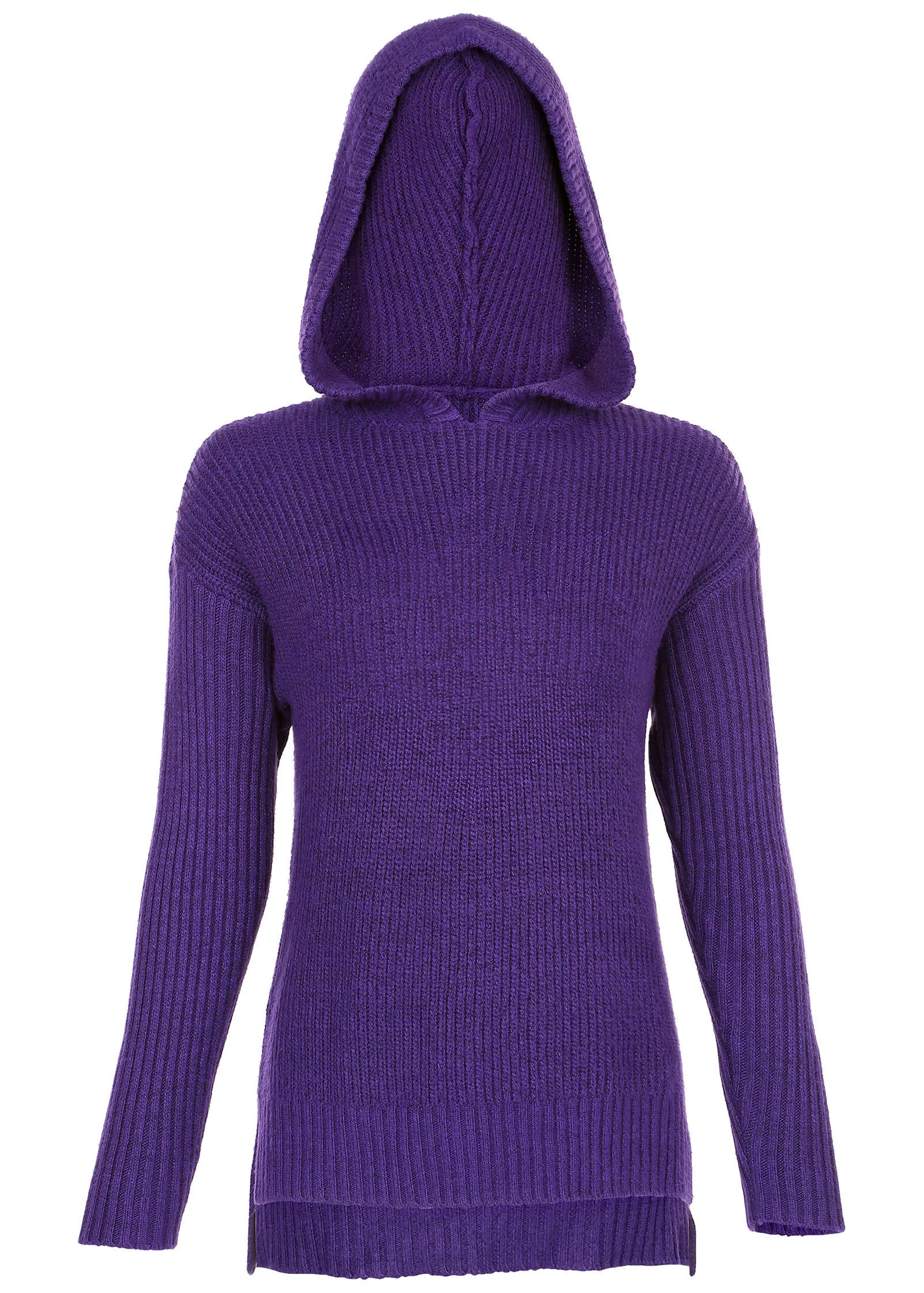 Hooded Sweater - Violet Indigo