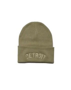 Ink Detroit - Sustainable Knit Beanie - Biege