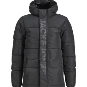 Jack & Jones Junior Black Cospeed Puffer Jacket