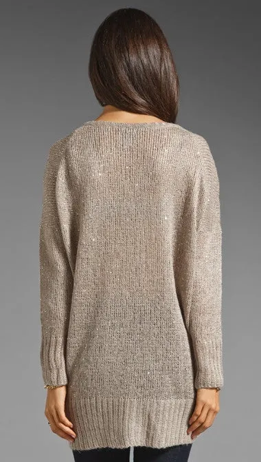 John & Jenn by Line Reuben Sequin Sweater Dress