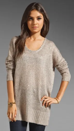 John & Jenn by Line Reuben Sequin Sweater Dress